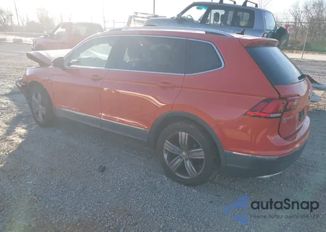 2018 Volkswagen Tiguan 2.0T Sel Premium из США, поврежденный, VIN 3VV5B7AXXJM131084
